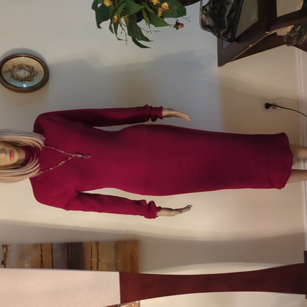 Dona Karan collection wool dress  size XS.